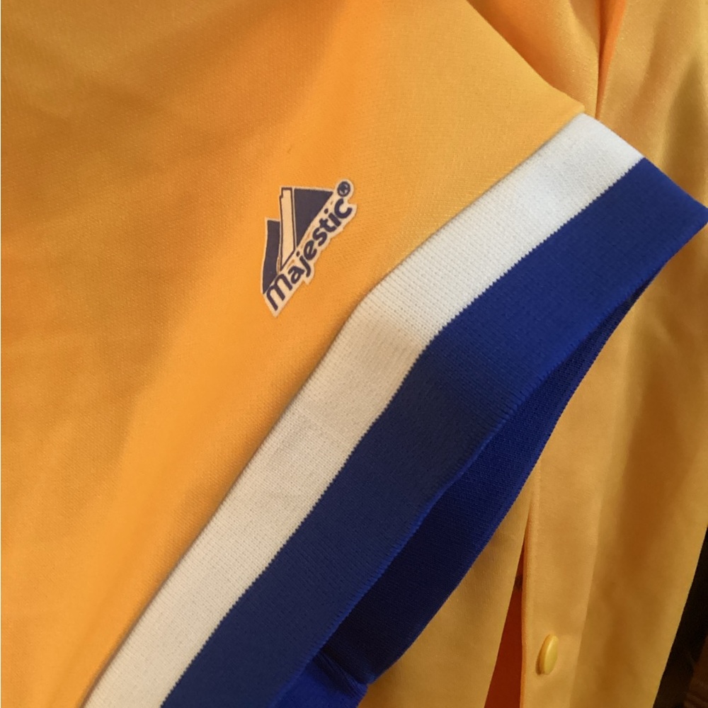 Vintage Golden State Warriors warm up jacket, size 3X.. 190 - Picture 5 of 10